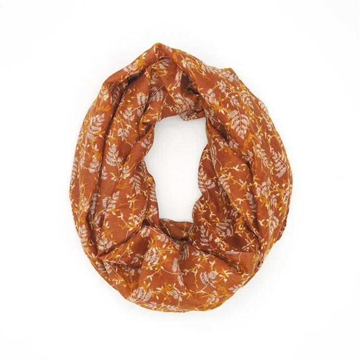 Rdeči cvetlični šali za ženske