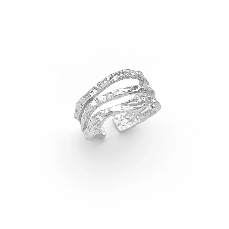 Srebrni trojni prstan